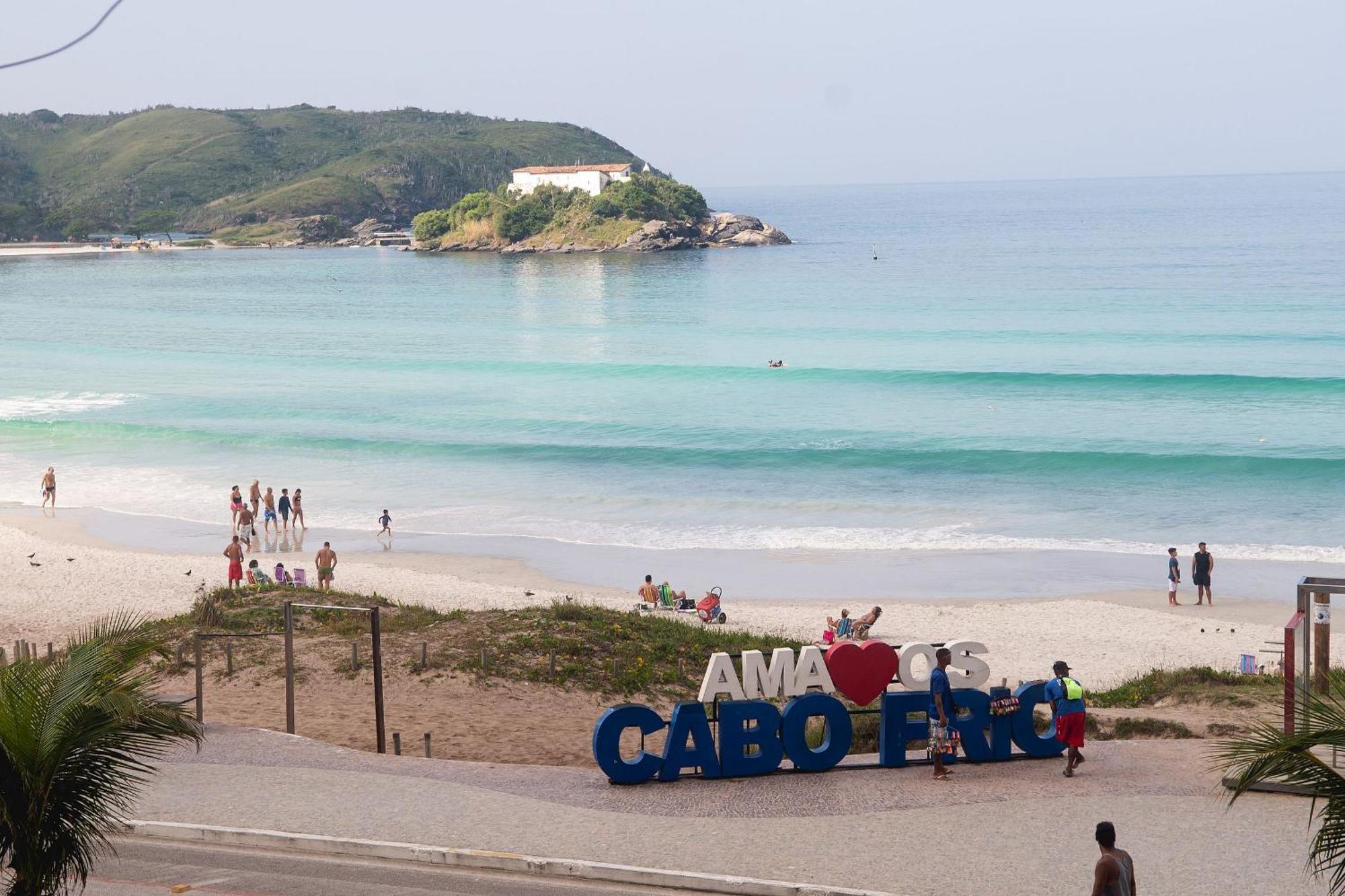 Lindo E Bem Localizado 3 Quartos De Frente P/ Mar - Praia Do Forte - Cf06 Cabo Frio Exterior foto